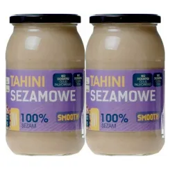 2 x Krem Sezamowy Tahini 900 g - Novitum