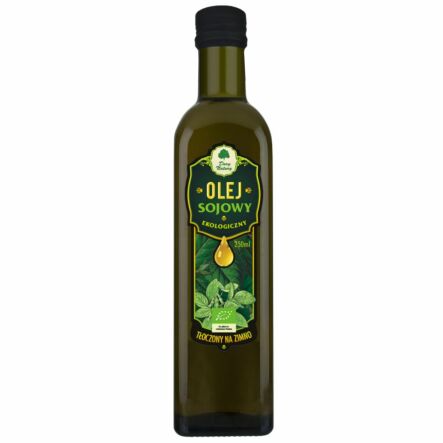 Olej Sojowy Tłoczony na Zimno Bio 250 ml - Dary Natury