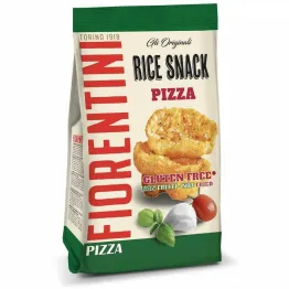 Krążki Ryżowe Mini o Smaku Pizzy z Oliwą z Oliwek Bezglutenowe 40 g - Fiorentini