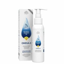 Atlantic Salmon Oil - Olej z Łososia Dla Psów i Kotów 100 ml - Pokusa