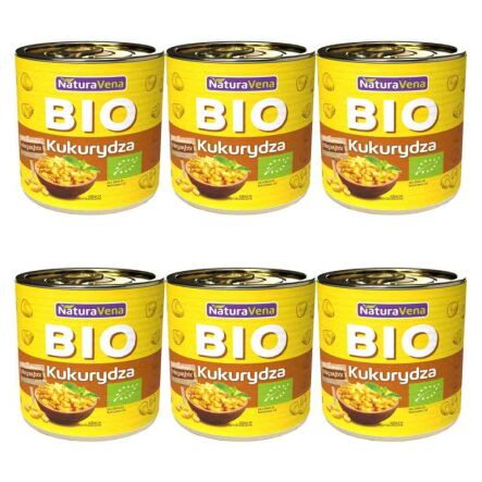 6 x Kukurydza Bio 285 g / 340 g - NaturAvena