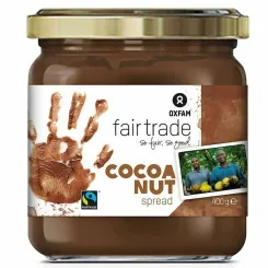 Krem Orzechowo - Kakaowy Fair Trade Bezglutenowy 400 g - Oxfam