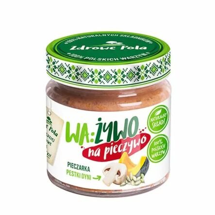 WA:ŻYWO Pasta z Pieczarek z Pestkami Dyni 180 g - Joyfood