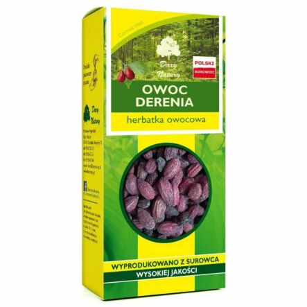 Dereń Owoc 100 g - Dary Natury