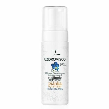Pianka Do Twarzy Oczyszczająca Na Ładną Cerę - Fiołek 150 ml - Uzdrovisco