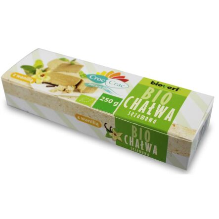 Chałwa Sezamowa Z Wanilią Bio 250 G Bioveri