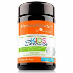 ProbioBalance KIDS Balance 5 mld. Żywych Komórek Bakterii 30 Kapsułek - Aliness