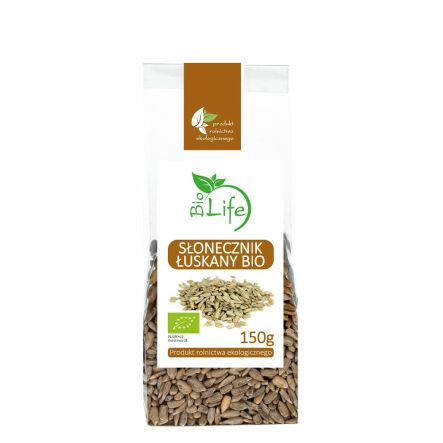 Słonecznik Łuskany Bio 150 g - Biolife