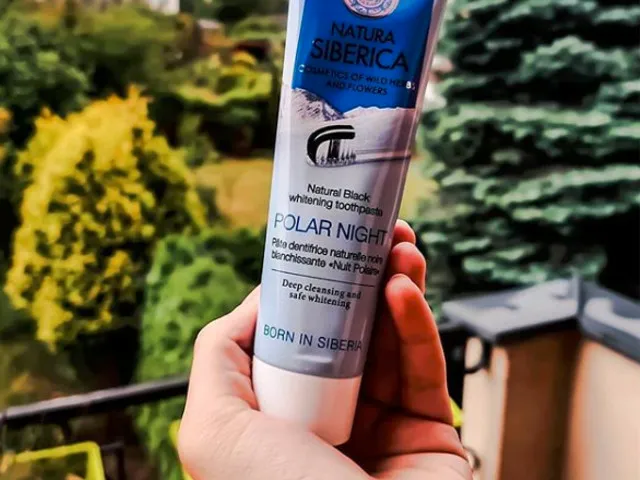 Syberyjskie ziołowe pasty do zębów