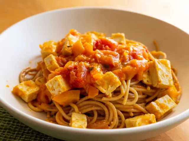Przepis na wegetariańskie spaghetti