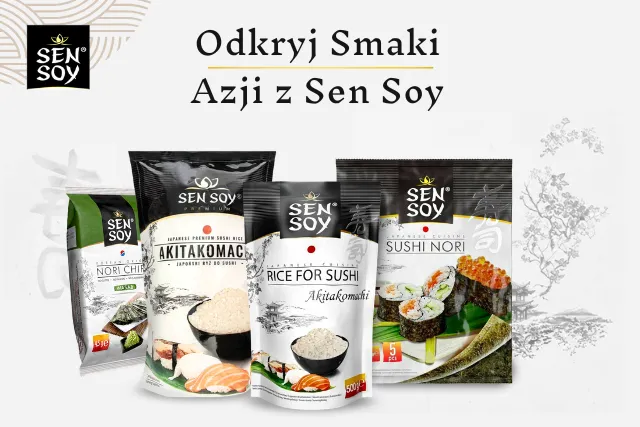 Chipsy nori Sen Soy — chrupiąca przekąska z alg morskich w azjatyckim stylu